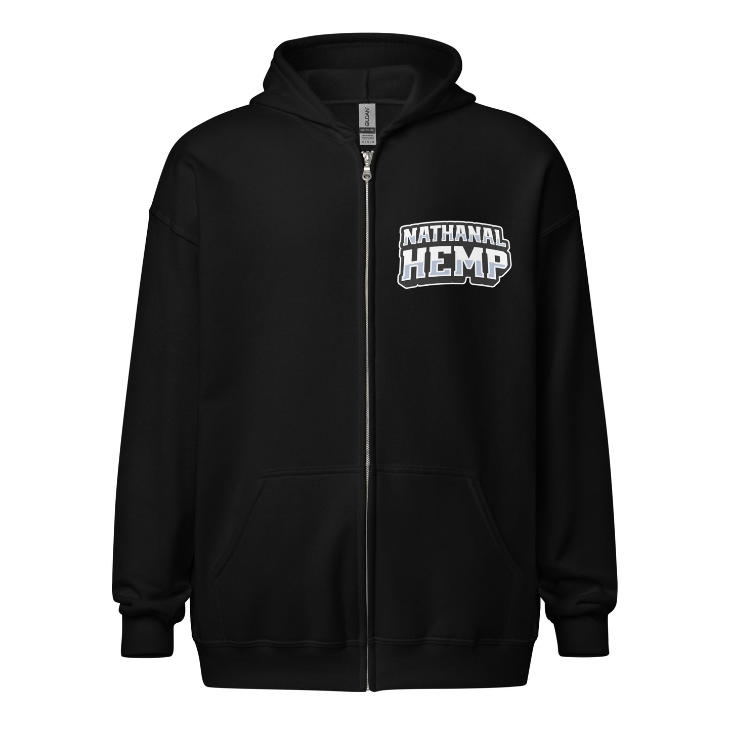 Nathanal Hemp Unisex heavy blend zip hoodie