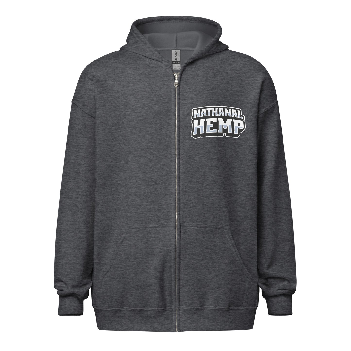 Nathanal Hemp Unisex heavy blend zip hoodie