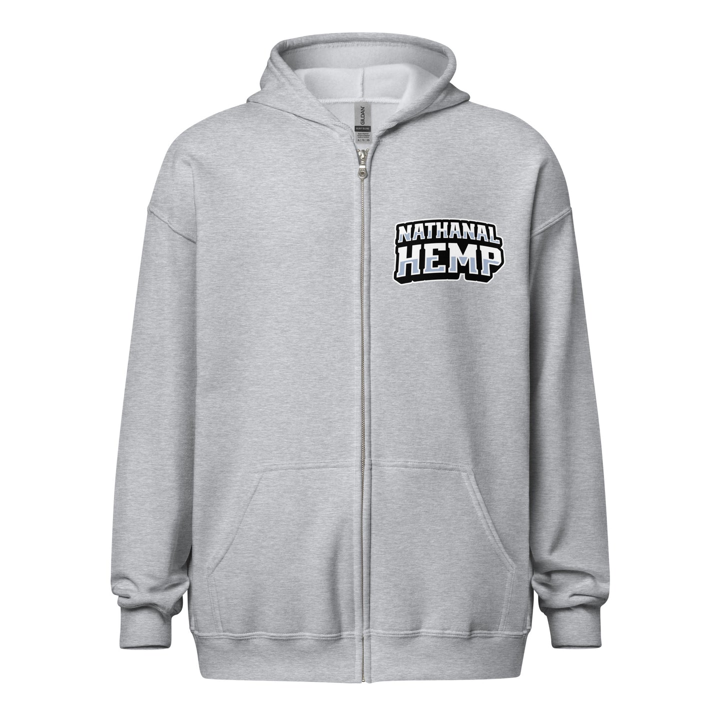 Nathanal Hemp Unisex heavy blend zip hoodie